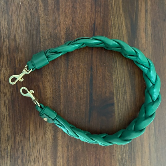 Clare V Fern Braided Leather Strap - Picture 1 of 4